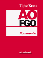 AO FGO - Abgabenordnung Finanzgerichtsordnung