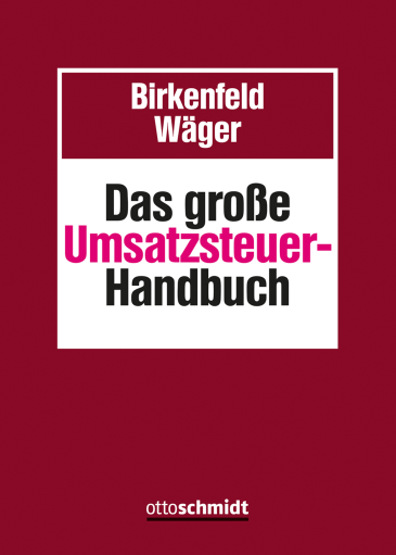  Das große Umsatzsteuer-Handbuch