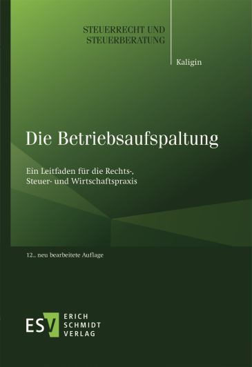  Die Betriebsaufspaltung