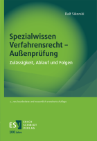 Spezialwissen Verfahrensrecht - Außenprüfung