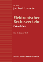 juris PraxisKommentar Elektronischer Rechtsverkehr, Band 2