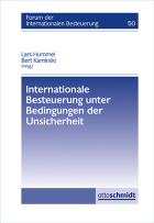 Internationale Besteuerung unter Bedingungen der Unsicherheit 