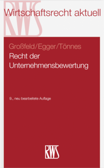  Recht der Unternehmensbewertung
