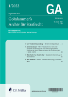 Goltdammer's Archiv für Strafrecht (GA)