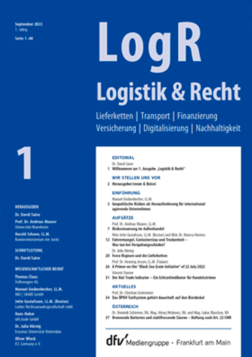  Logistik & Recht (LogR)