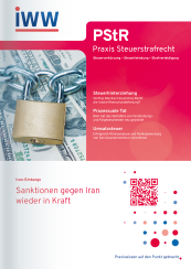 Abbildung: Praxis Steuerstrafrecht (PStR)